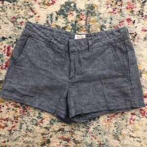 Gap Chambray Shorts - Size 4